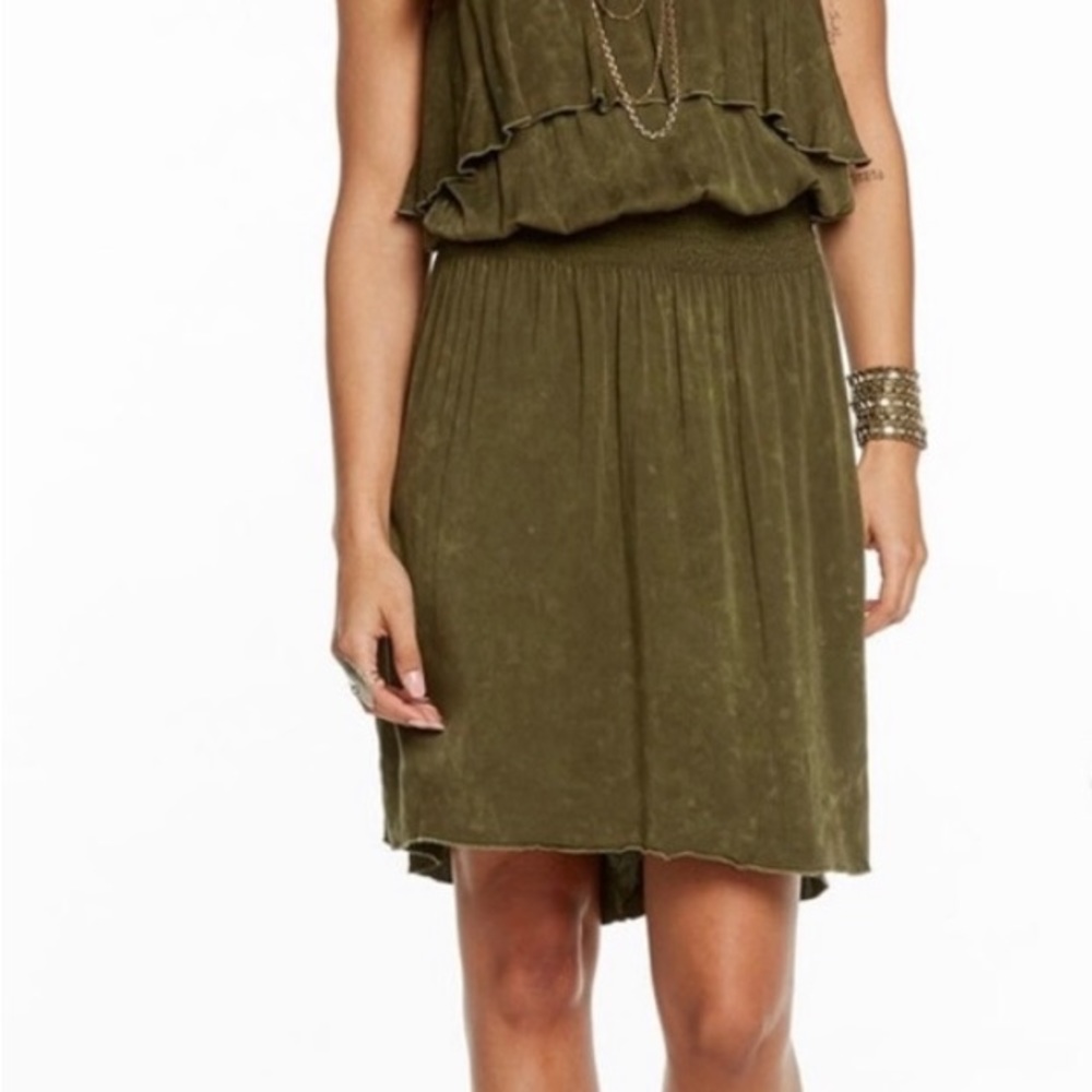 Chaser Strapless Mini-Dress with Ruffle… - Picture 4 of 7